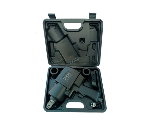 Pistola de aire alto impacto neumática 1/2" eje corto Roccia