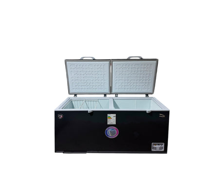 Congelador horizontal 518 litros gris Jaguar