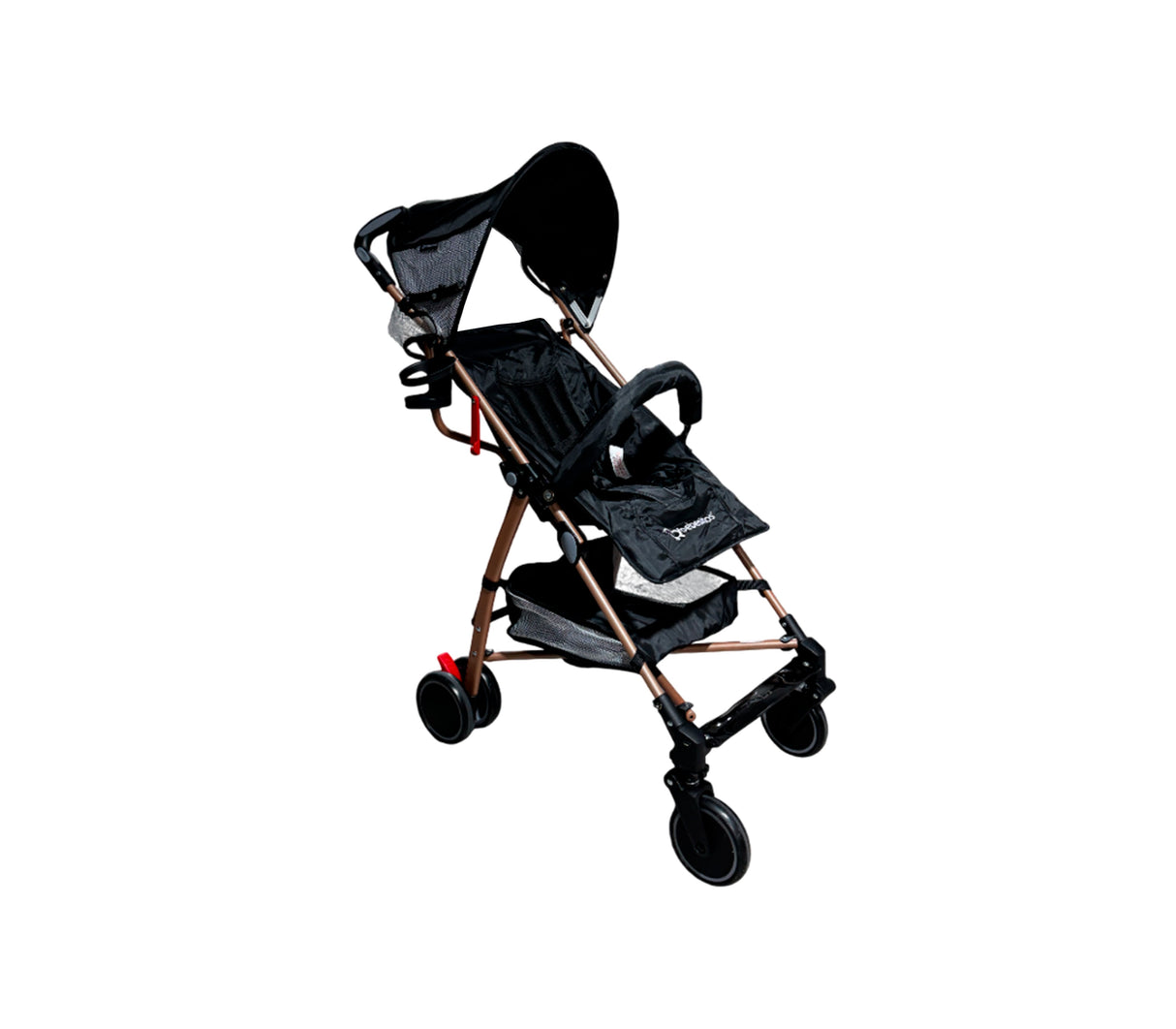 Coche para bebe tipo paragua negro Bebesitos