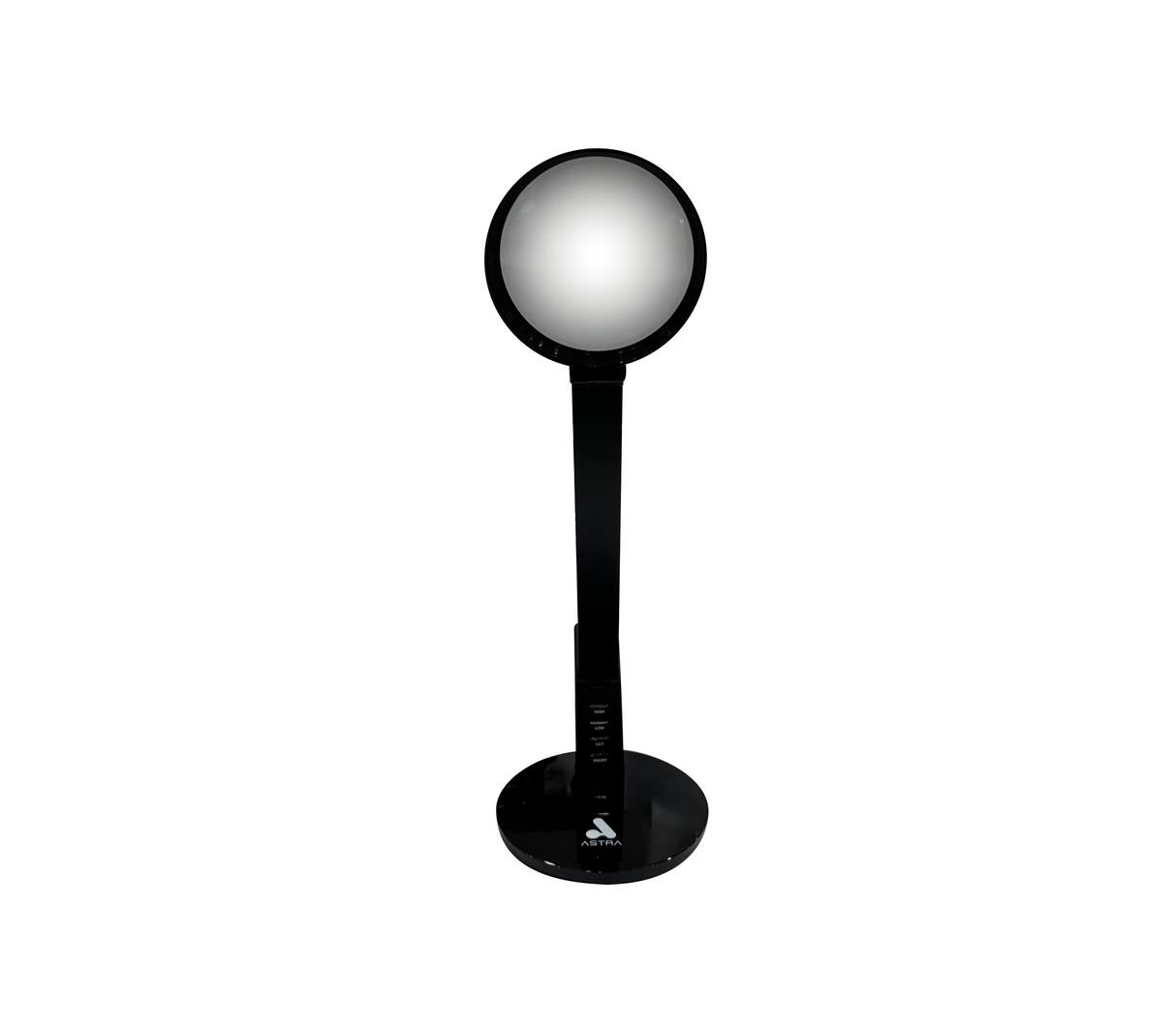 Lámpara de escritorio LED  con puerto USB negro Astra