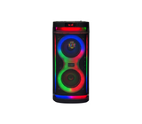 Corneta recargable 6.5" X2 40W LED con micrófono PA65DCM12 Sankey