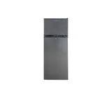 Nevera Top Mount con escarcha 7 pies gris Milexus