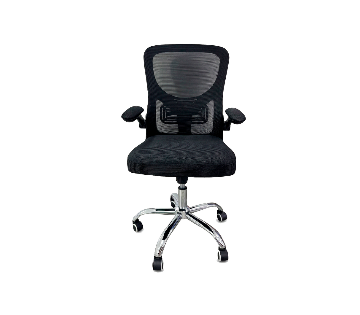 Silla ergonómica ejecutiva negra de poliuretano 001AD01N Isonic