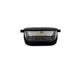 Freidora de aire Honor Glass 4 en 1 de 4.6 litros y 3.5 litros 1500W gris Gtronic