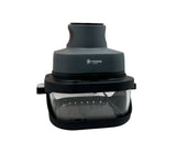 Freidora de aire Honor Glass 4 en 1 de 4.6 litros y 3.5 litros 1500W gris Gtronic