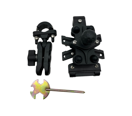 Base de celular para moto de aluminio con r/vibraciones Auto Asia