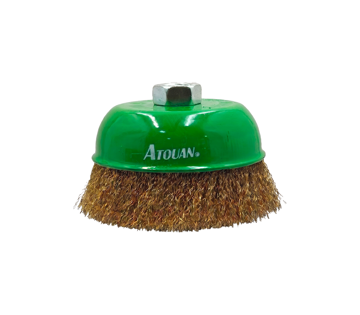 Cepillo copa liso 5" Rosca 5/8" Atouan