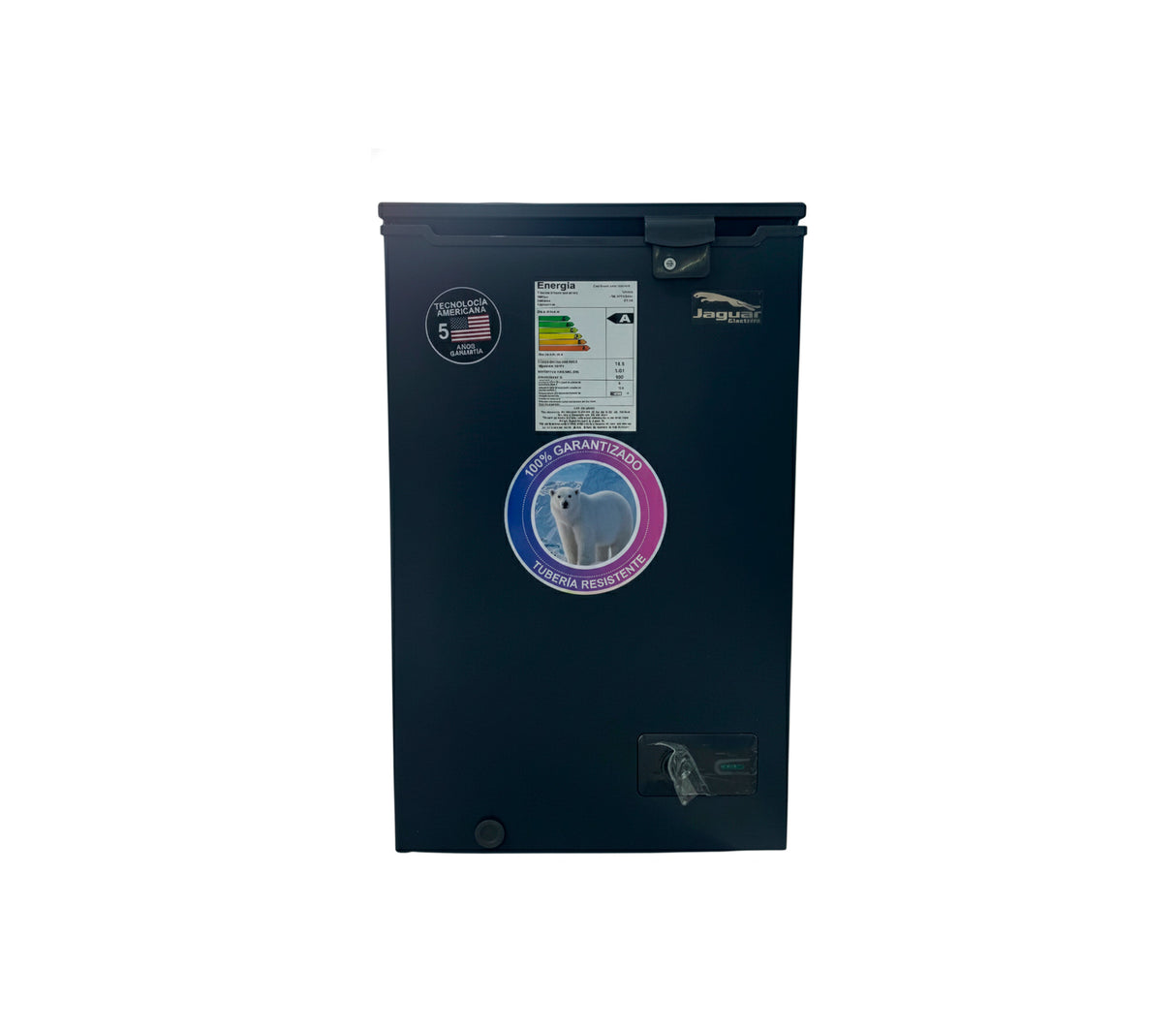 Congelador horizontal 100 litros gris Jaguar