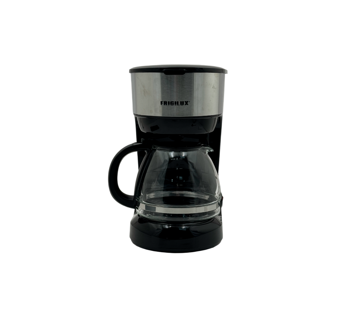 Cafetera 5 Tazas Negro/Acero Frigilux