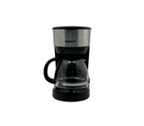 Cafetera 5 Tazas Negro/Acero Frigilux