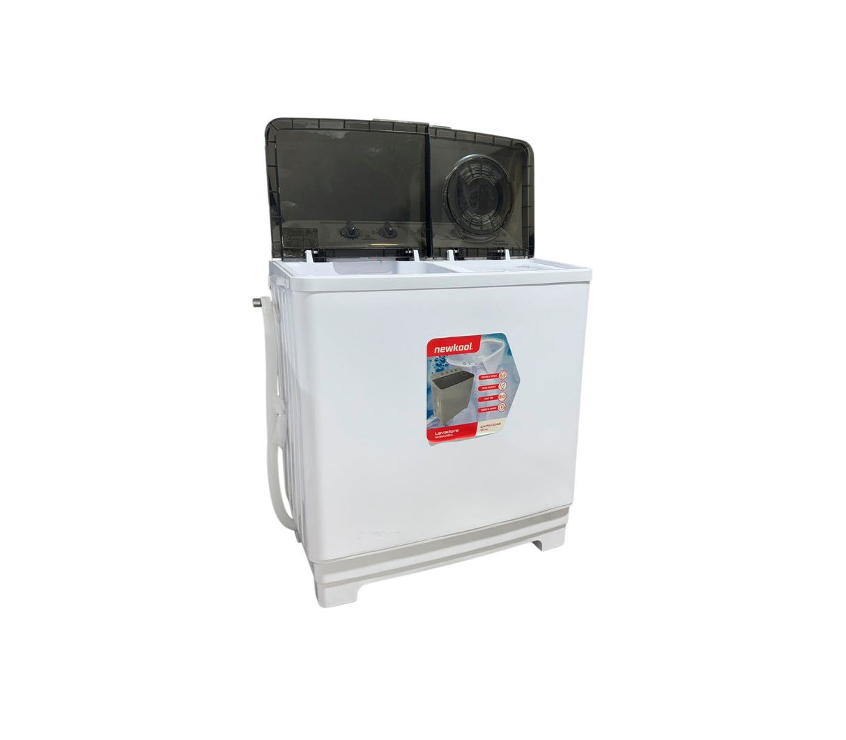 Lavadora doble tina 12kg blanca Newkool