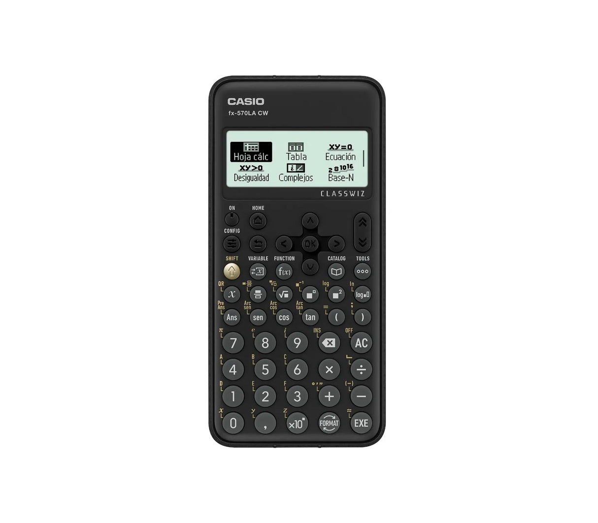 Calculadora científica 553 funciones negra Casio
