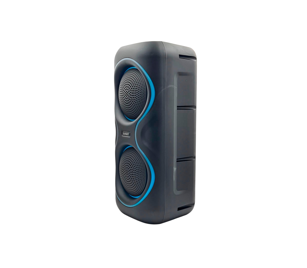 Corneta recargable 8"x2 portátil karaoke/16w Sankey