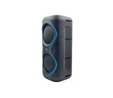 Corneta recargable 8"x2 portátil karaoke/16w Sankey