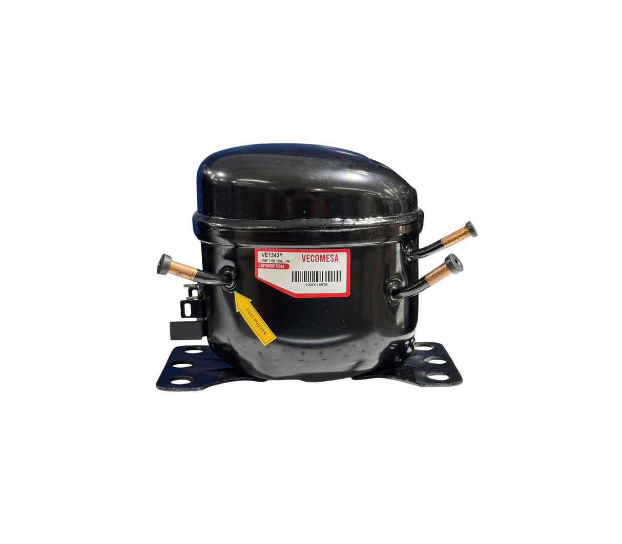 Compresor de nevera 1/4HP R134A 110V VE1357Y-LBPMHB Vecomesa