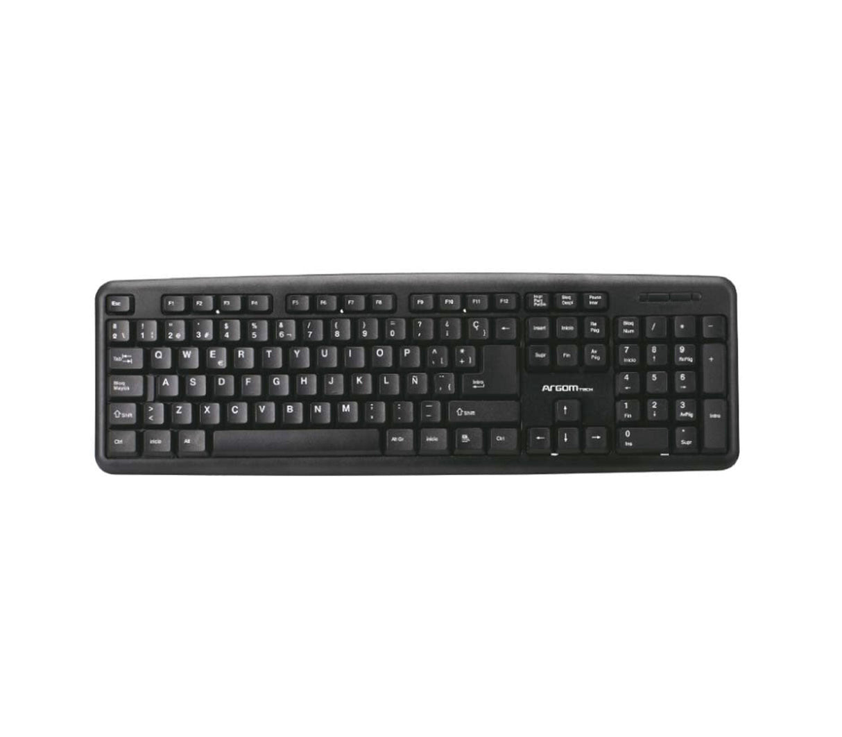 Teclado clásico USB Multimedia Argom Tech