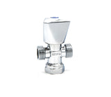 Llave de arresto angular doble 1/2" x 1/2 Griven