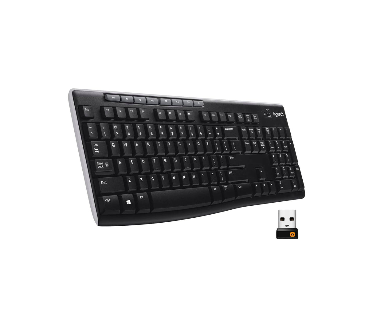 Teclado inalámbrico K270 Logitech