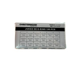 Juego de o-ring milimétrico 180 piezas Chesterwood