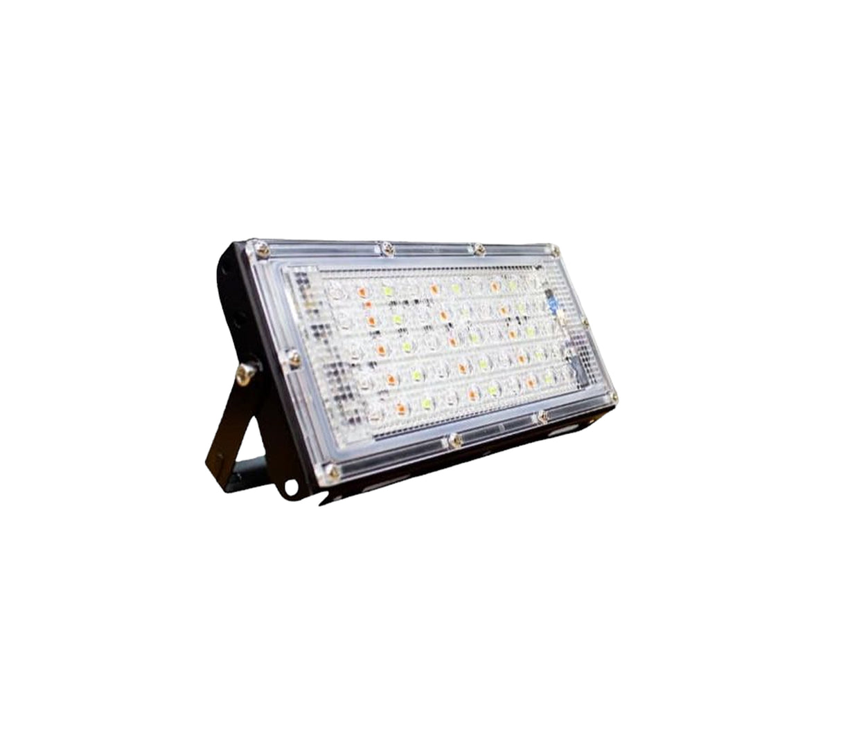 Panel de luces multicolor LED con base y control Saypro