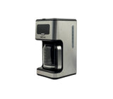 Cafetera caffora negro/acero Vetrux