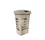 Cesta cuadrada crema taupe quality Alfa Hogar