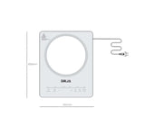 Tope de cocina Induktion múnich 28cm negro Drija