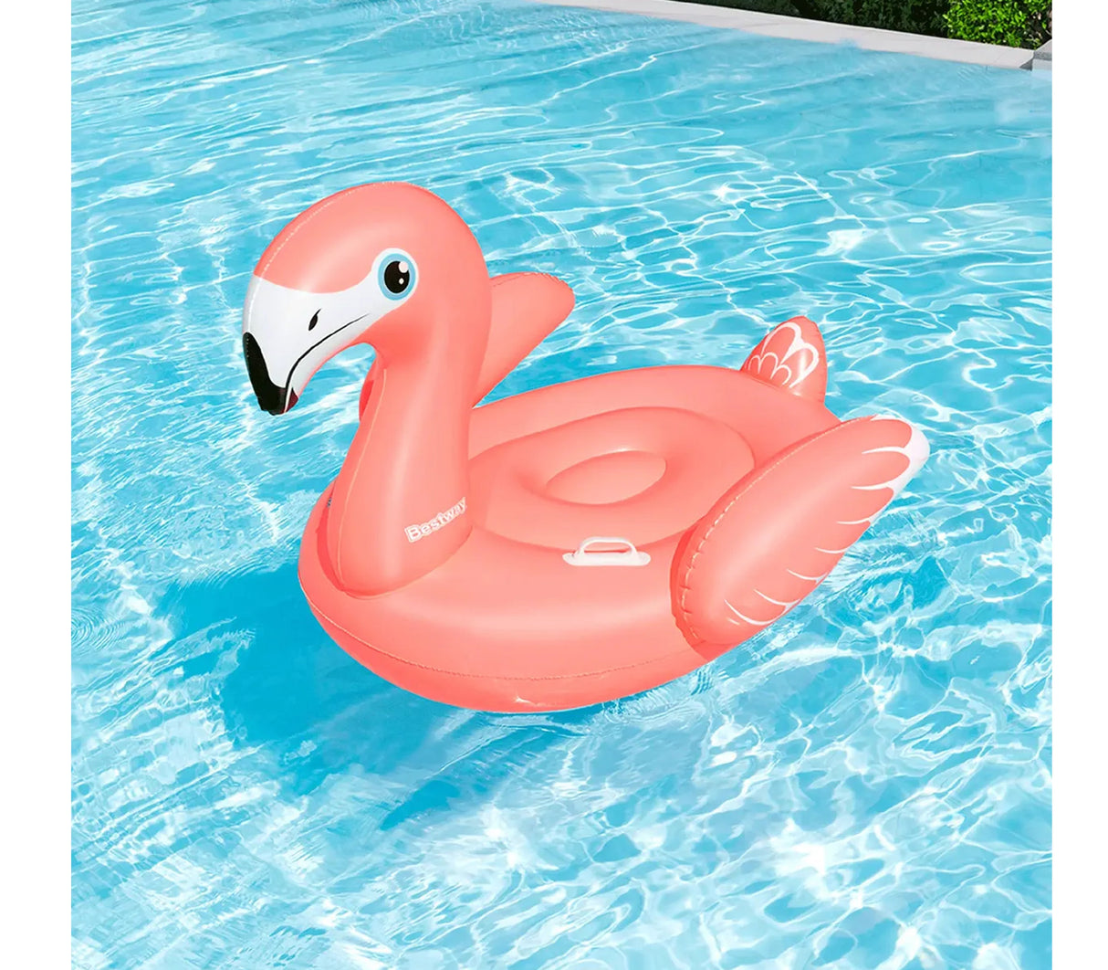 Flotador inflable flamingo 128x1110x87 cm Bestway