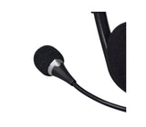 Audífonos con micrófono negro Ace 5+ Unno Tekno