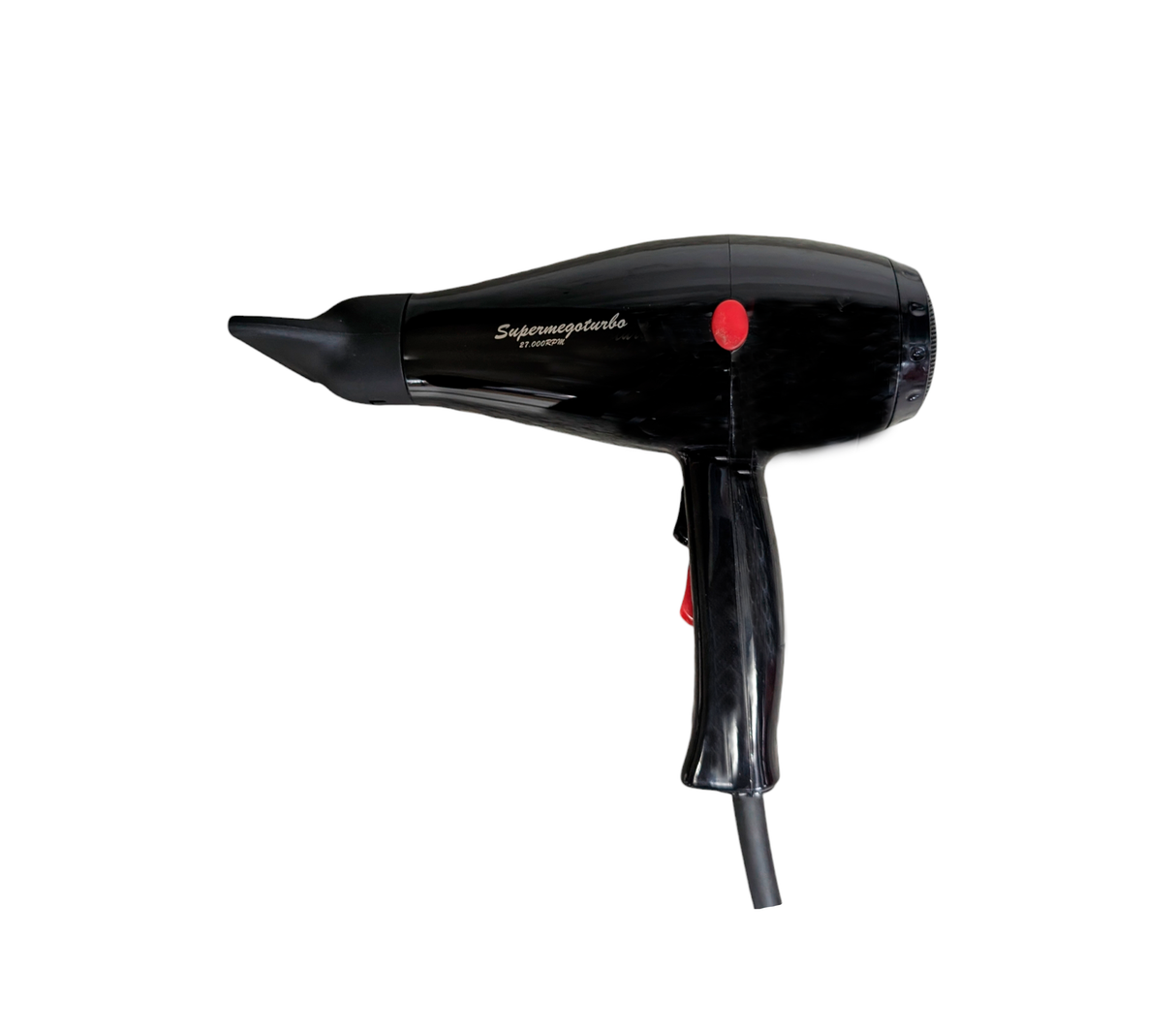 Secador de cabello 1800W negro Super Megaturbo