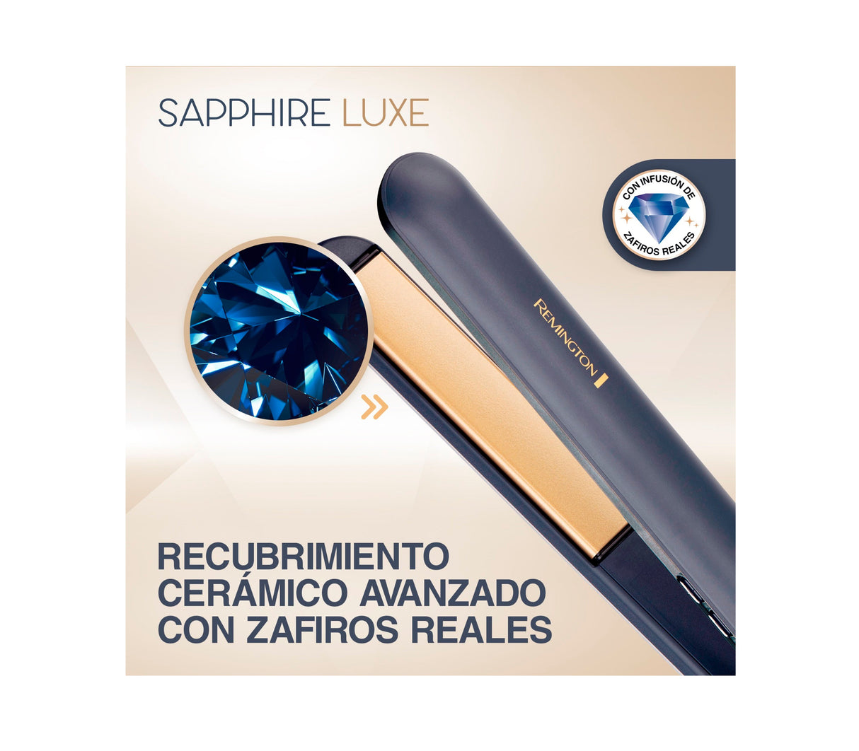 Plancha alisadora Sapphire Luxe Remington