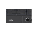Tope de cocina a gas Italia 5 hornillas 76cm (30") negro Drija