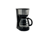 Cafetera 5 Tazas Negro/Acero Frigilux