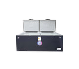 Congelador horizontal 720 litros gris Jaguar