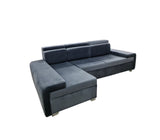 Juego de Recibo Ourense Tipo L 2 Puestos + Chaiselongue Tela de Lujo Okalia