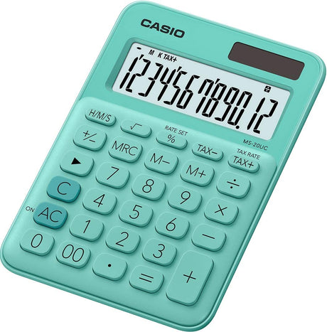 Calculadora de mesa en blister MS-20UC-GN Casio
