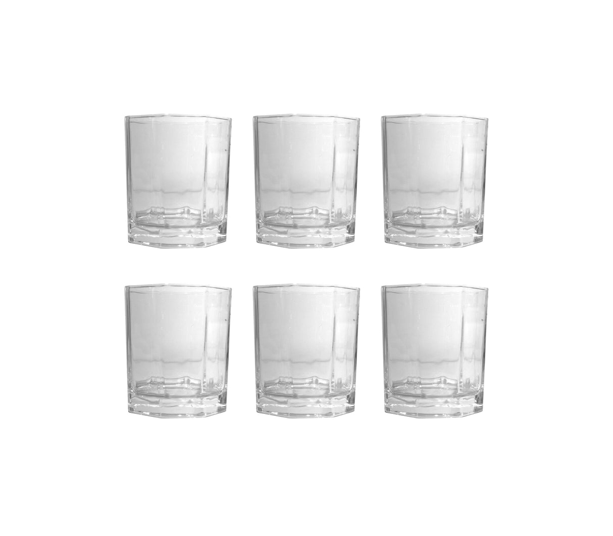 Juego de 6 vasos cortos Deluxe Sujoya