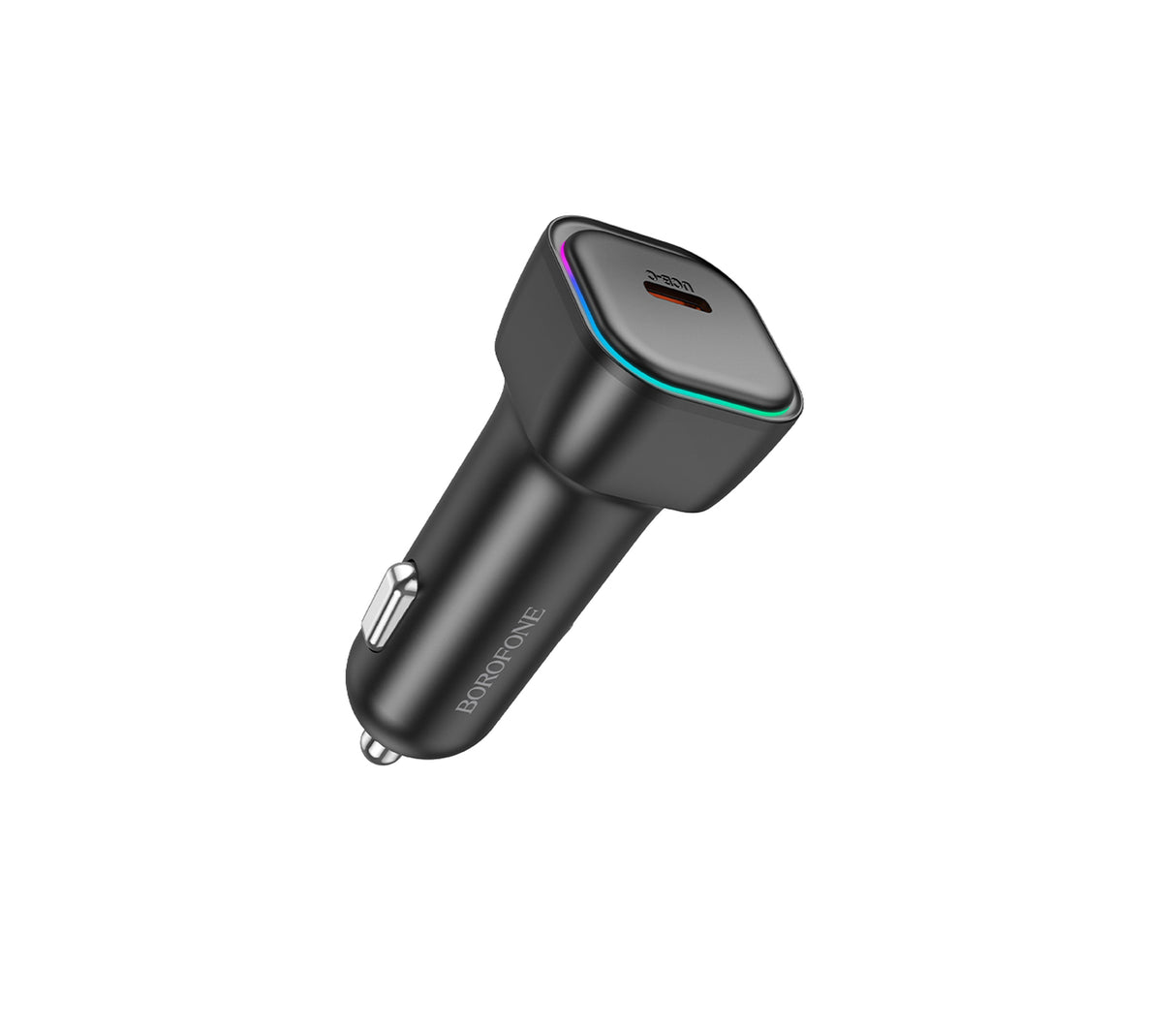 Adaptador cargador puerto Tipo C 30W Negro Borofone