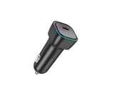 Adaptador cargador puerto Tipo C 30W Negro Borofone