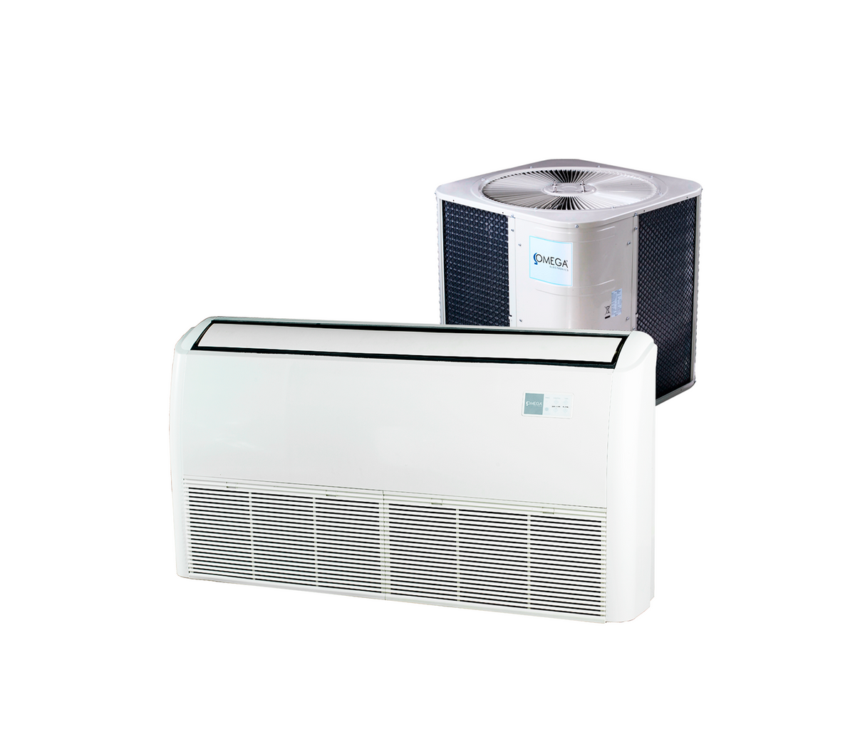 Aire acond. 5 toneladas piso techo Omega Electronics