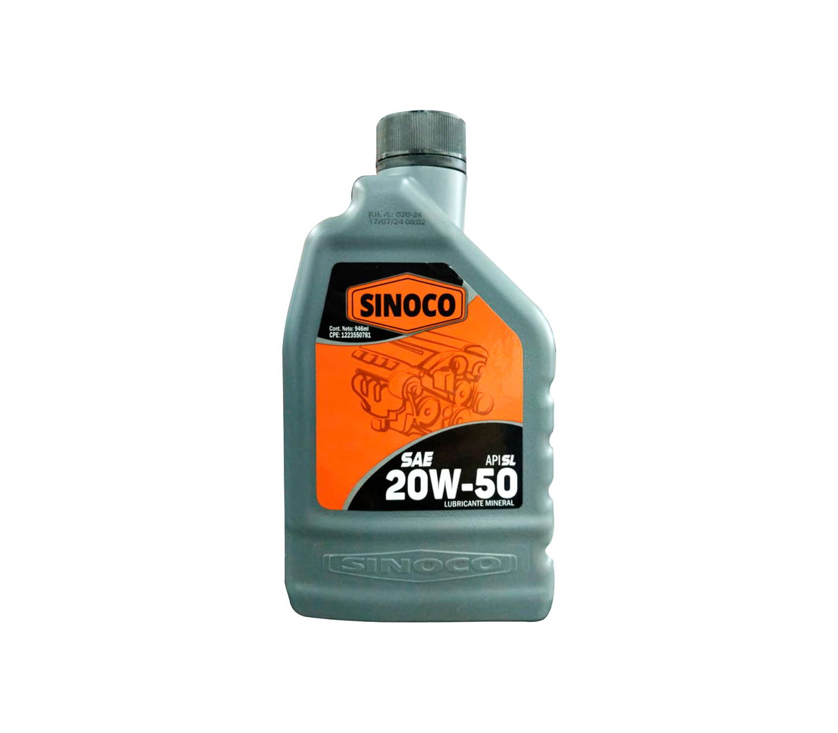 Aceite Sl Sae 20w-50 1 litro Sinoco