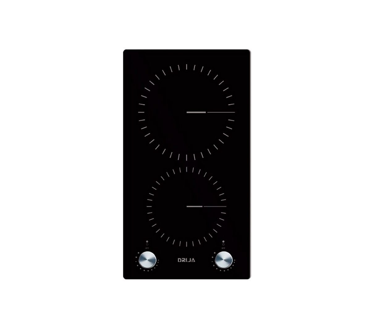 Tope de cocina eléctrico vitro Alemania 2h 30cm negro Drija