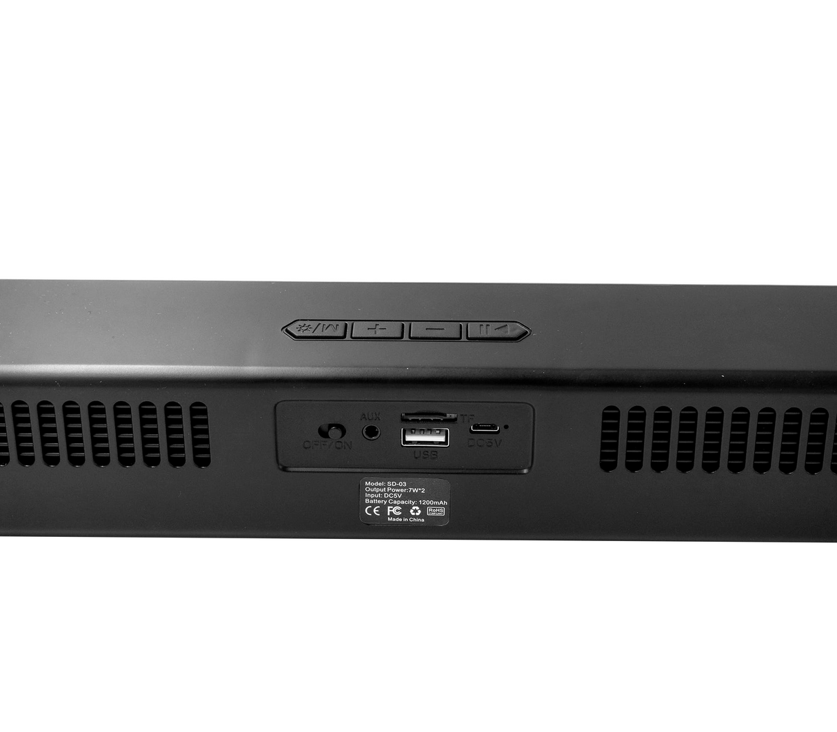 Barra de sonido con Bluetooth 17" 14W Arista Unno Tekno