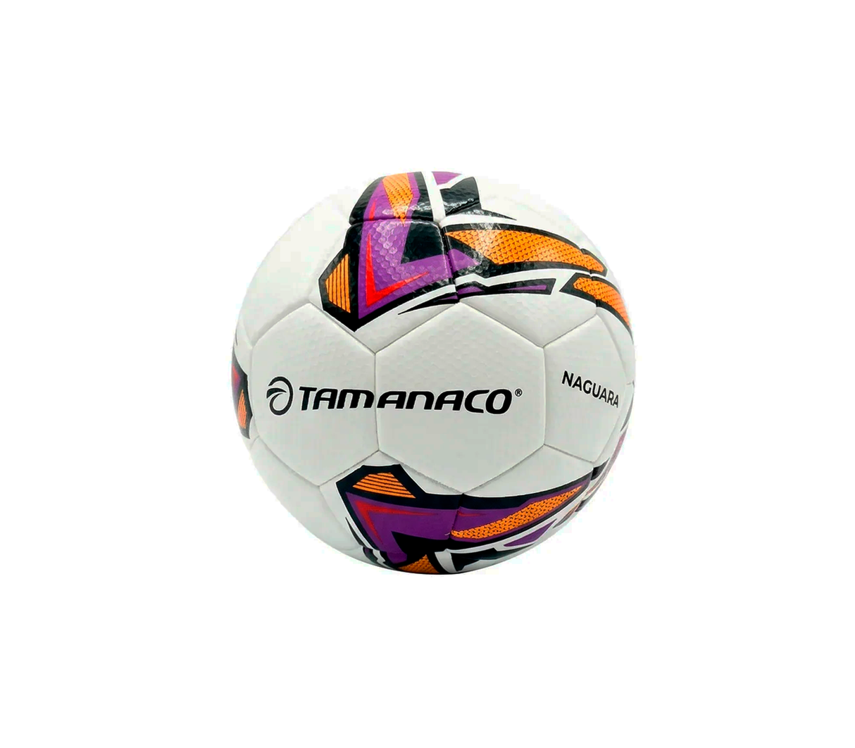 Balón de futbol #5 Naguara naranja morado Tamanaco