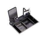 Fregadero Capri 84 1 tina + accesorios acero inox Drija