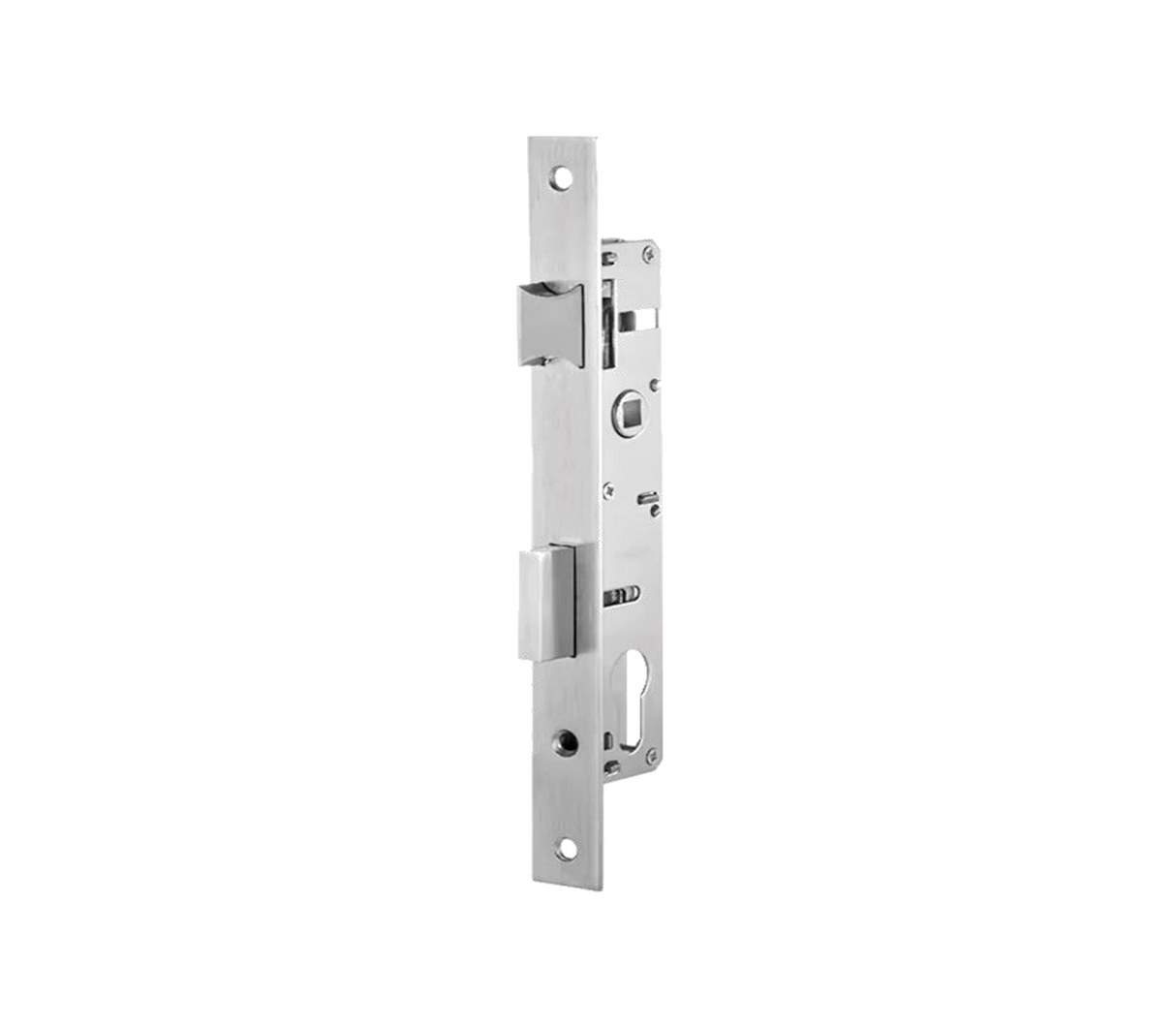 Cerradura para embutir 25mm cromada Blister Fortek