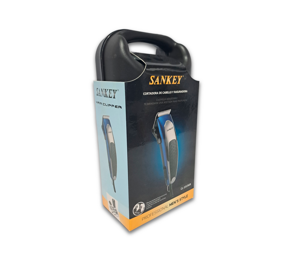 Máquina de cortar cabello kit prof 15 piezas Sankey