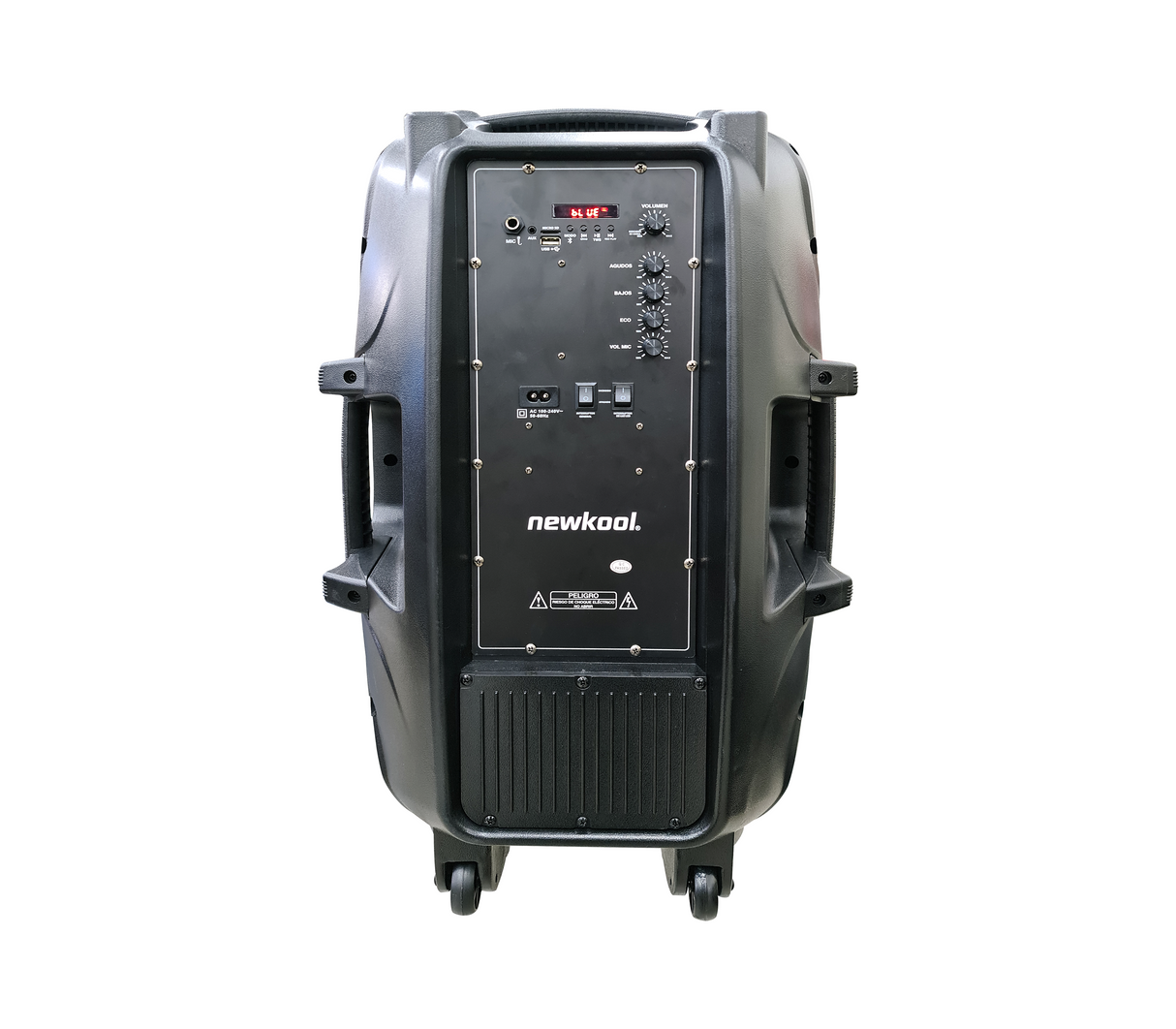 Corneta recargable 15" c/paral 30w Newkool