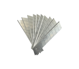 Set de cuchilla para exacto 10 piezas 18x100mm Fortek