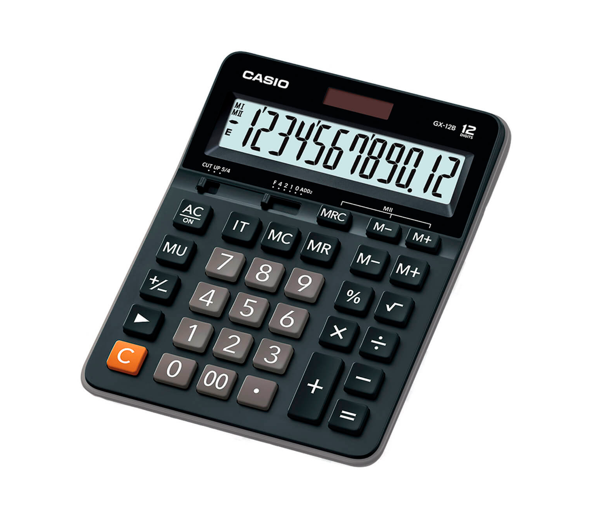 Calculadora de mesa GX-12B-BK Casio